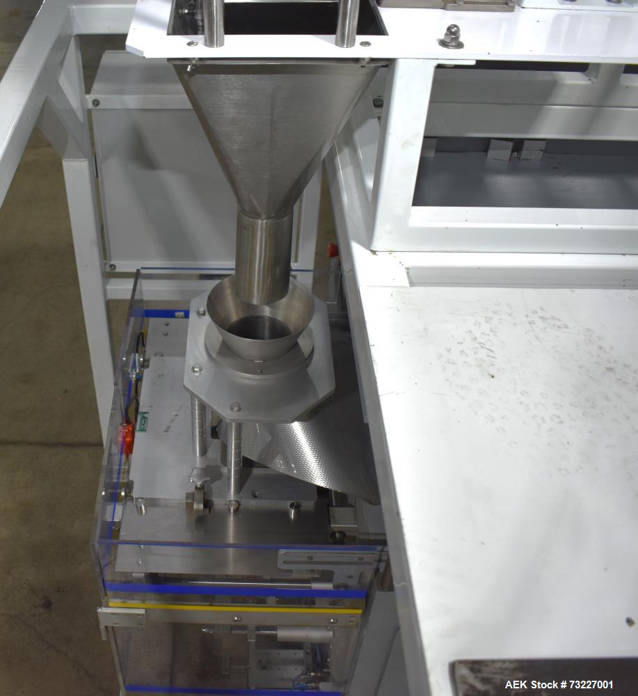 Buy Used Ilapak VFFS Packaging Machine – Candy Line, Recloseable Tape & Date Coder