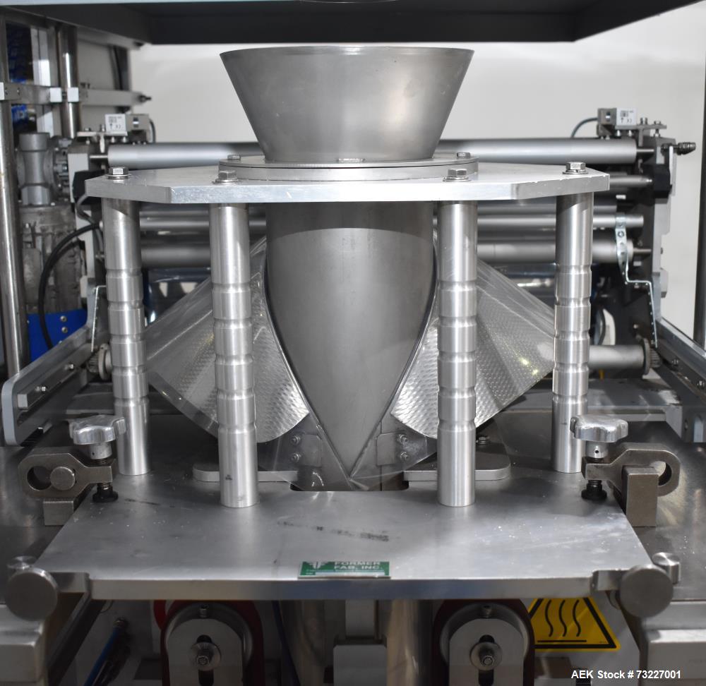 Buy Used Ilapak VFFS Packaging Machine – Candy Line, Recloseable Tape & Date Coder