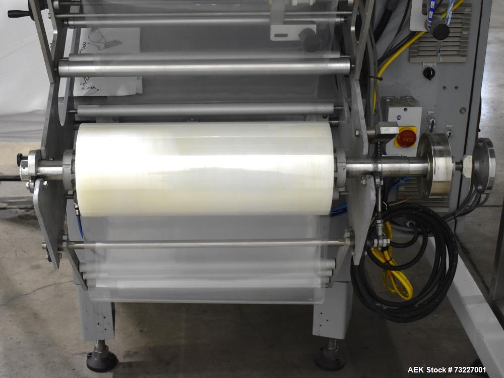 Buy Used Ilapak VFFS Packaging Machine – Candy Line, Recloseable Tape & Date Coder