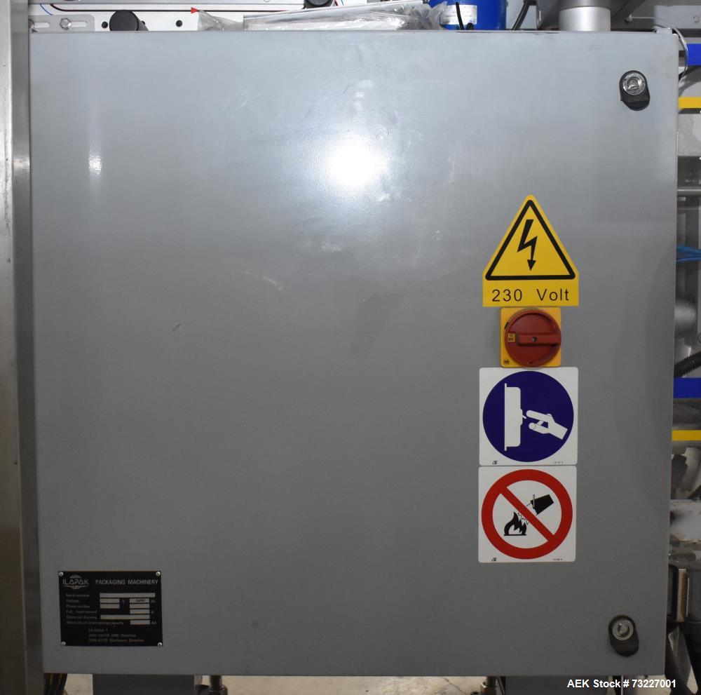 Buy Used Ilapak VFFS Packaging Machine – Candy Line, Recloseable Tape & Date Coder