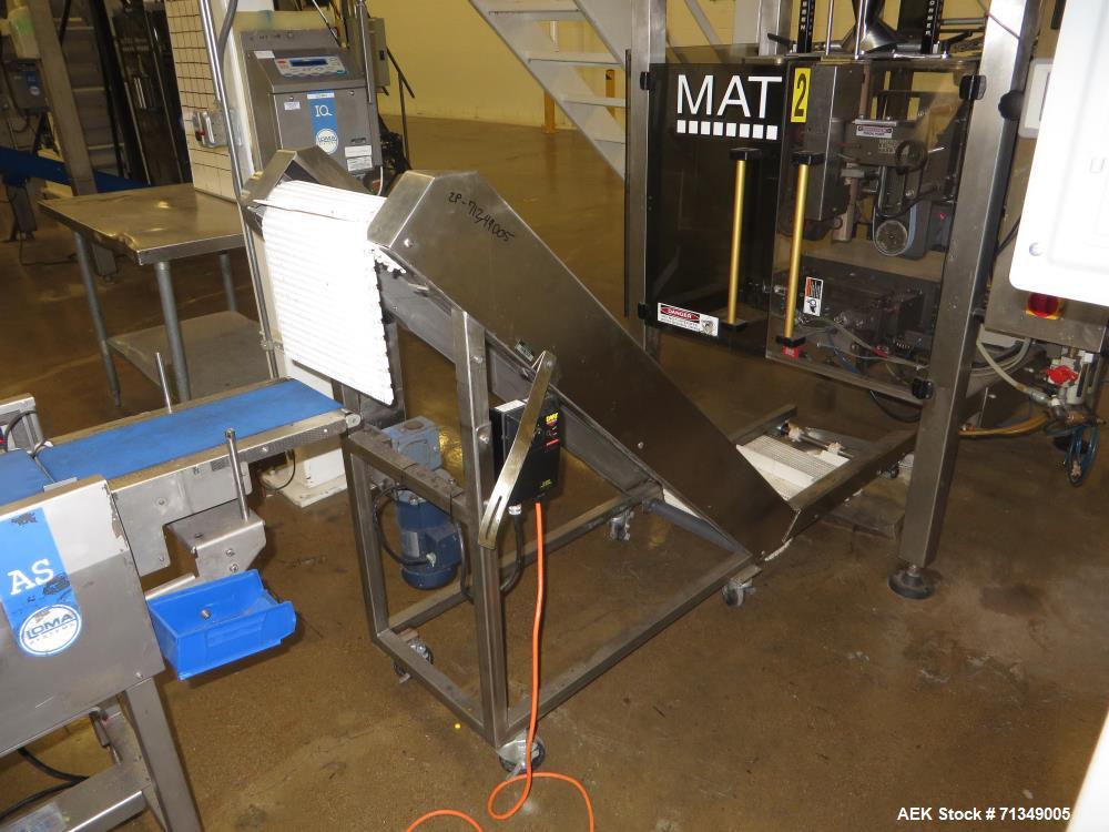 Used Matrix Vertical Form, Fill and Seal Bag Packaging Line (Matrix)