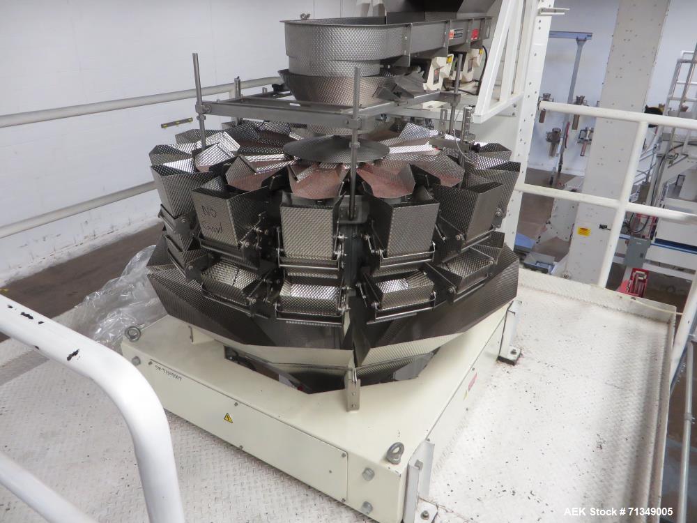 Used Matrix Vertical Form, Fill and Seal Bag Packaging Line (Matrix)