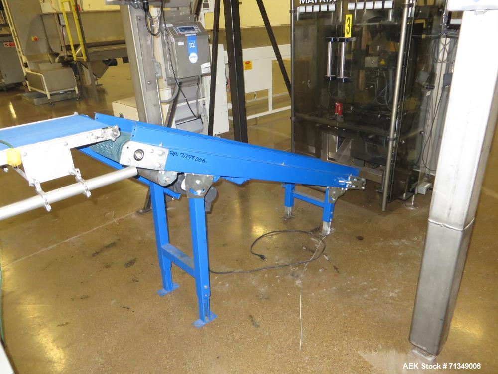 Used- Matrix Mercury Model  2840R Vertical form fill and seal packaging system. Complete line includes with Yamato Zigma Ser...