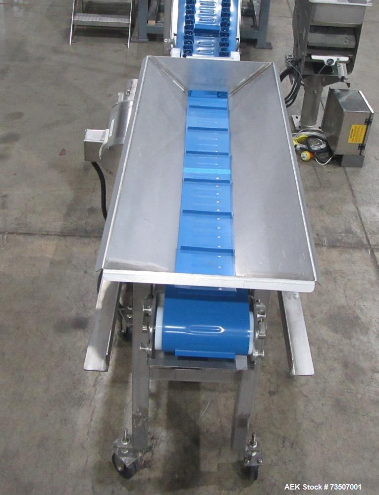 Matrix Packaging Morpheus MVC-300 Continuous Motion Washdown Bagger with Yamato 14-Head Dimpled Bucket Scale, Infeed & Turntable