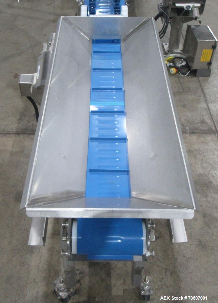 Matrix Packaging Morpheus MVC-300 Continuous Motion Washdown Bagger with Yamato 14-Head Dimpled Bucket Scale, Infeed & Turntable