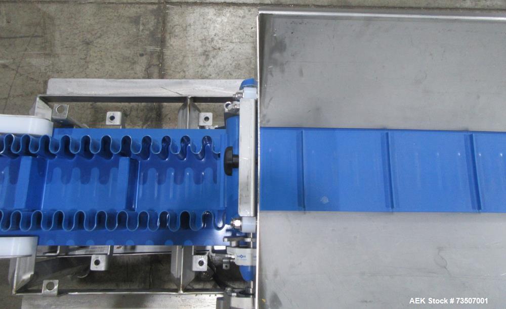 Matrix Packaging Morpheus MVC-300 Continuous Motion Washdown Bagger with Yamato 14-Head Dimpled Bucket Scale, Infeed & Turntable