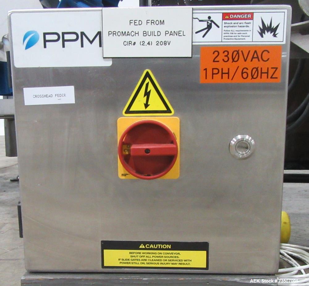 Matrix Packaging Morpheus MVC-300 Continuous Motion Washdown Bagger with Yamato 14-Head Dimpled Bucket Scale, Infeed & Turntable