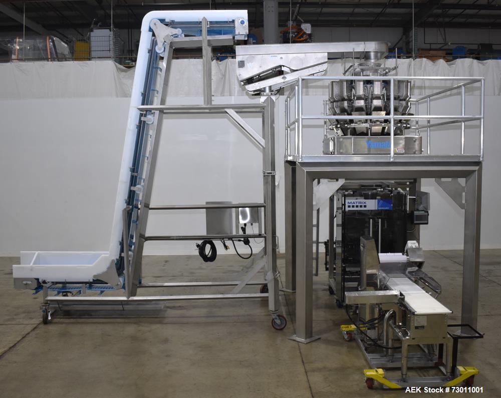 Used Matrix Mercury Vertical Form Fill Seal (VFFS) Packaging System – Complete Line