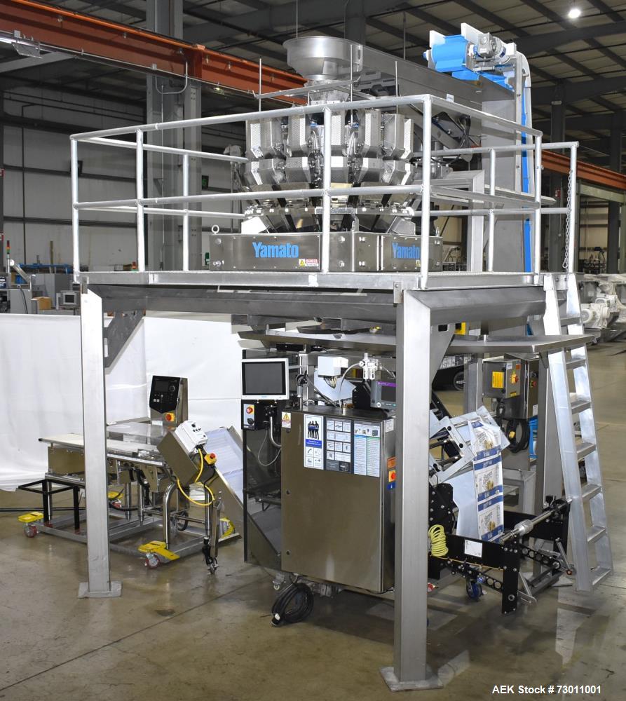 Used Matrix Mercury Vertical Form Fill Seal (VFFS) Packaging System – Complete Line