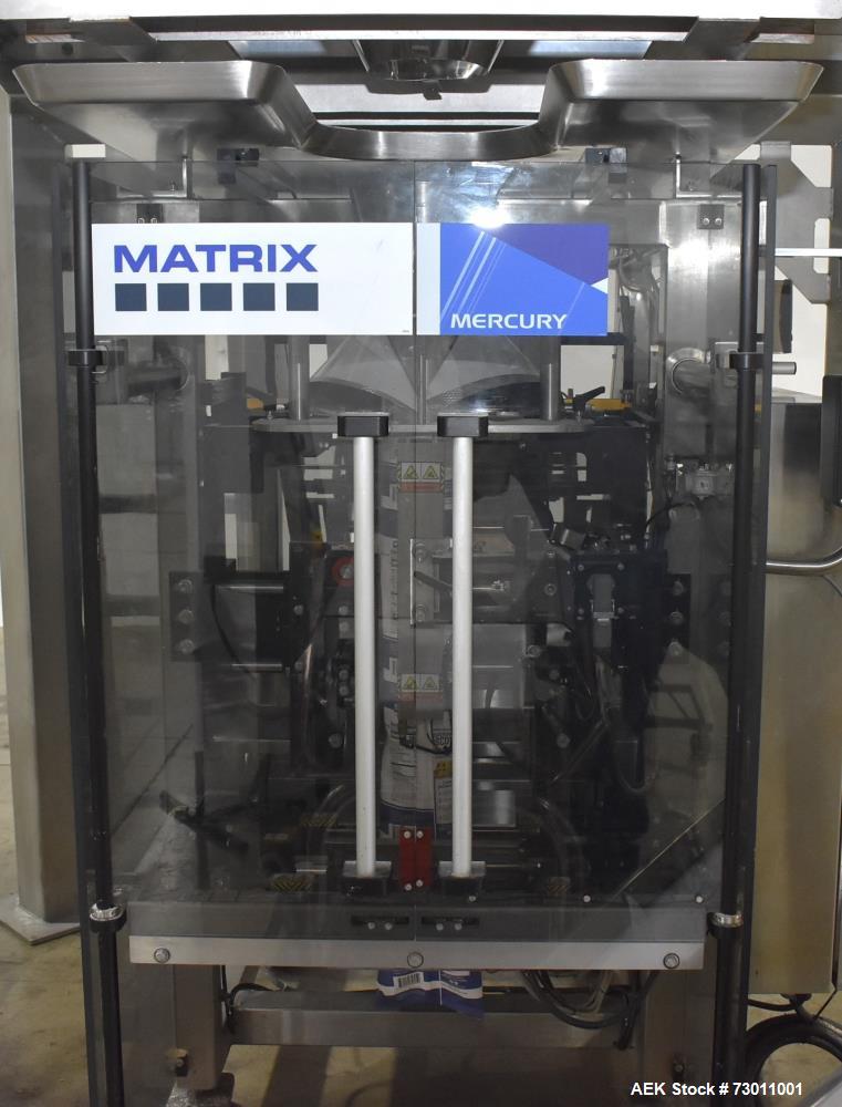 Used Matrix Mercury Vertical Form Fill Seal (VFFS) Packaging System – Complete Line