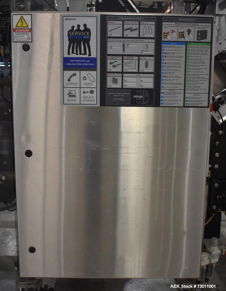 Used Matrix Mercury Vertical Form Fill Seal (VFFS) Packaging System – Complete Line