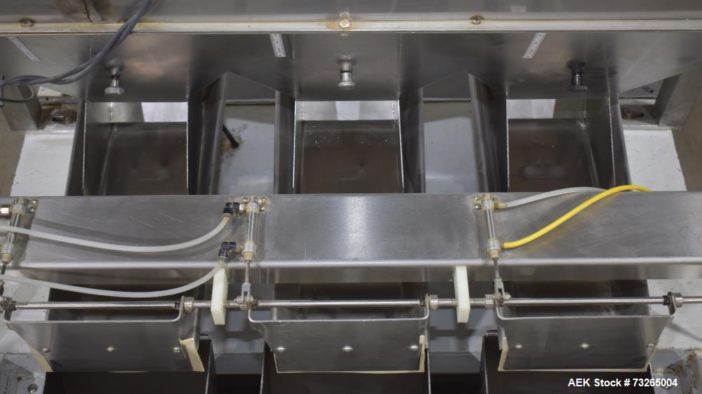 Buy a used Matrix Pro Series 20135R vertical form fill seal machine. High-speed packaging for dry goods. Includes scale. Contact us today!