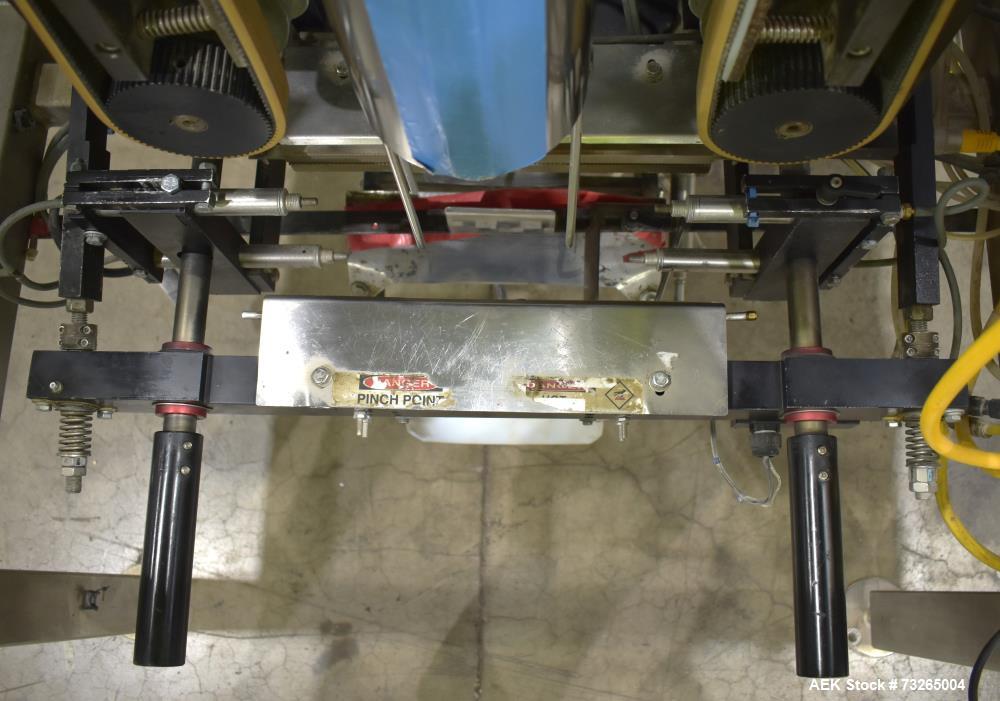 Buy a used Matrix Pro Series 20135R vertical form fill seal machine. High-speed packaging for dry goods. Includes scale. Contact us today!