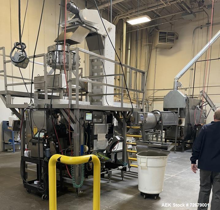 Used Matrix Packaging Model Snackpro Vertical Form, Fill and Seal Line for Popco