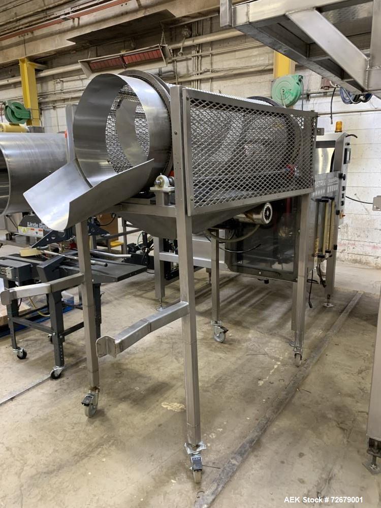 Used Matrix Packaging Model Snackpro Vertical Form, Fill and Seal Line for Popco
