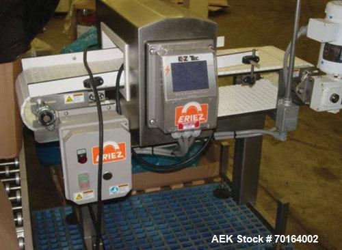 Used Matrix Pro Model 2011318WP Vertical Form Fill Seal Machine capable of speeds up to 120 bags per minute. Washdown system complete with Yamato 514SW dimpled bucket scale, Deamco bucket elevator, M...