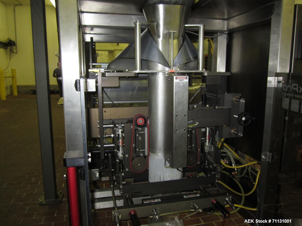Used Matrix Packaging Model 201318WXXPIX Vertical Form Fill and Seal Bagger