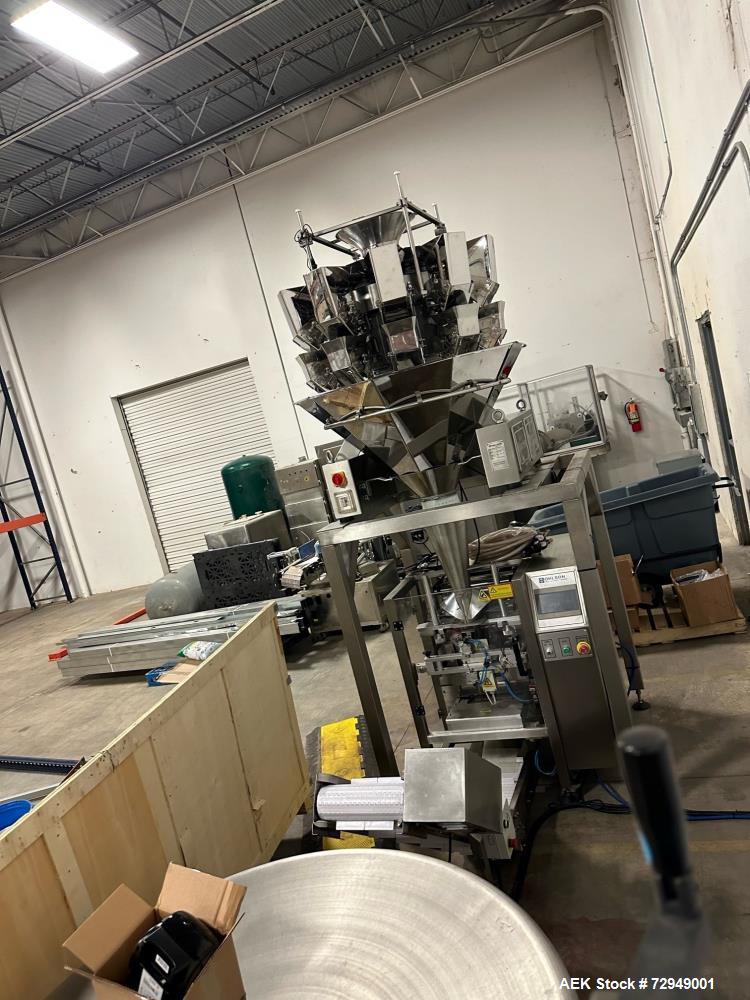 Used- Ohlson Model VFFX-427-SS Vertical Form Fill Seal Machine