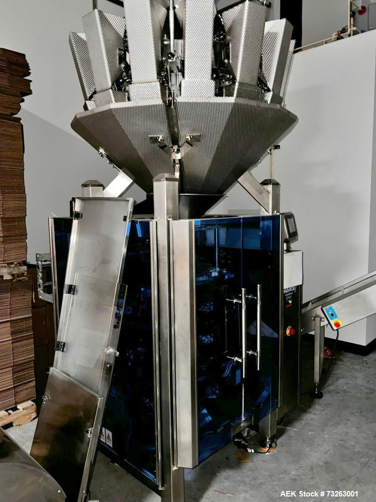 Used Plan-It-Packaging MARS Compak Vertical Form Fill & Seal (VFFS) Machine with Combination Scale