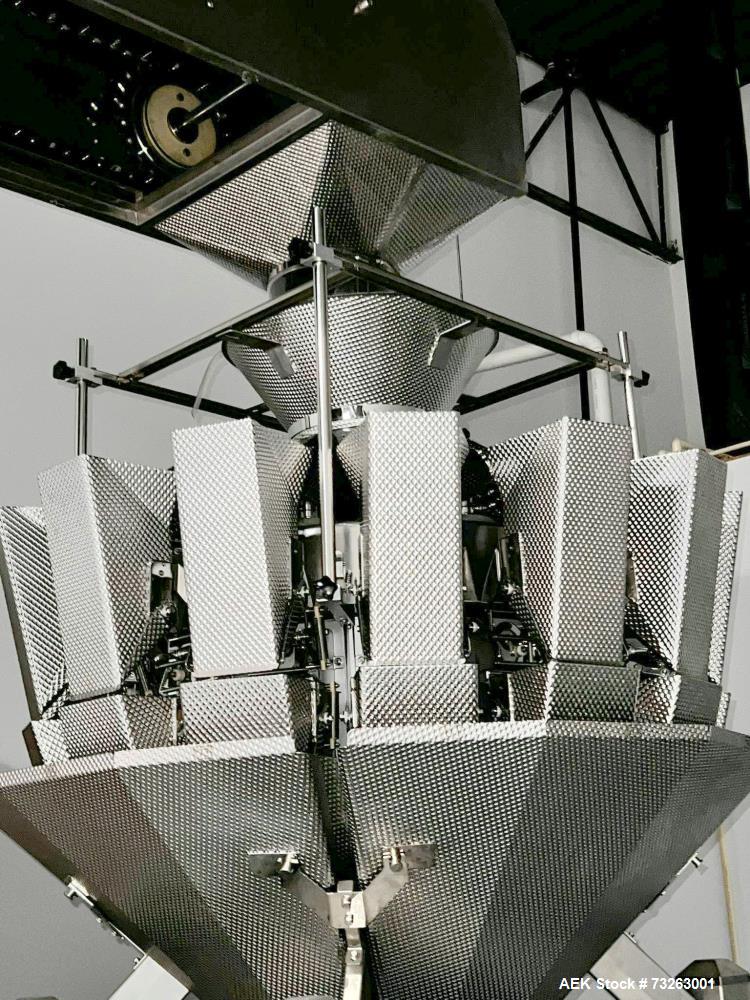 Used Plan-It-Packaging MARS Compak Vertical Form Fill & Seal (VFFS) Machine with Combination Scale