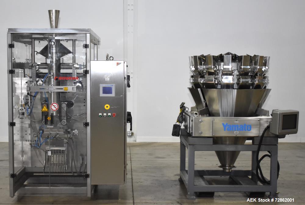Used Rovema Model VPI-260 Vertical Form Fill Seal Machine
