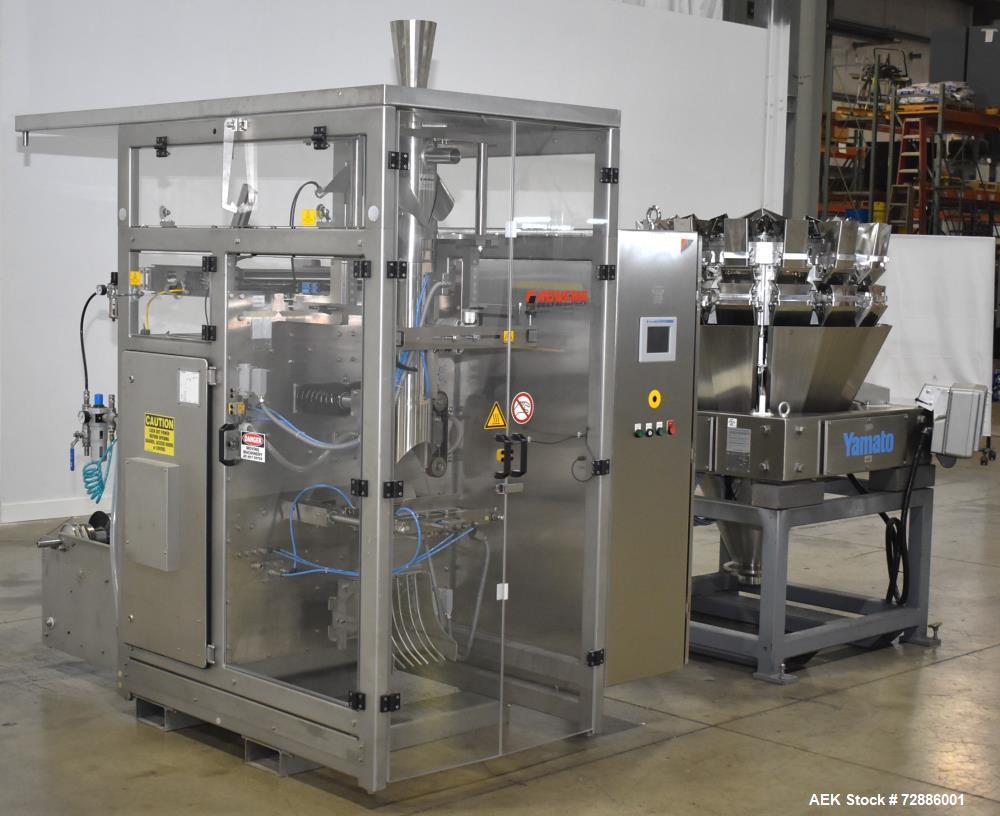 Used Rovema VPI-260 Vertical Form Fill Seal Machine 120 PPM