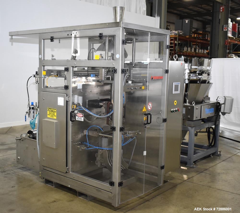 Used Rovema VPI-260 Vertical Form Fill Seal Machine 120 PPM