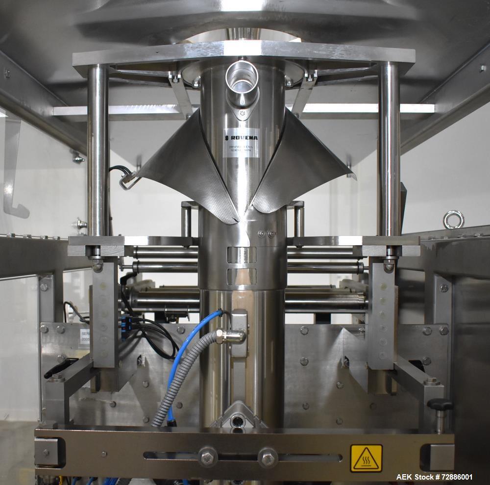 Used Rovema VPI-260 Vertical Form Fill Seal Machine 120 PPM