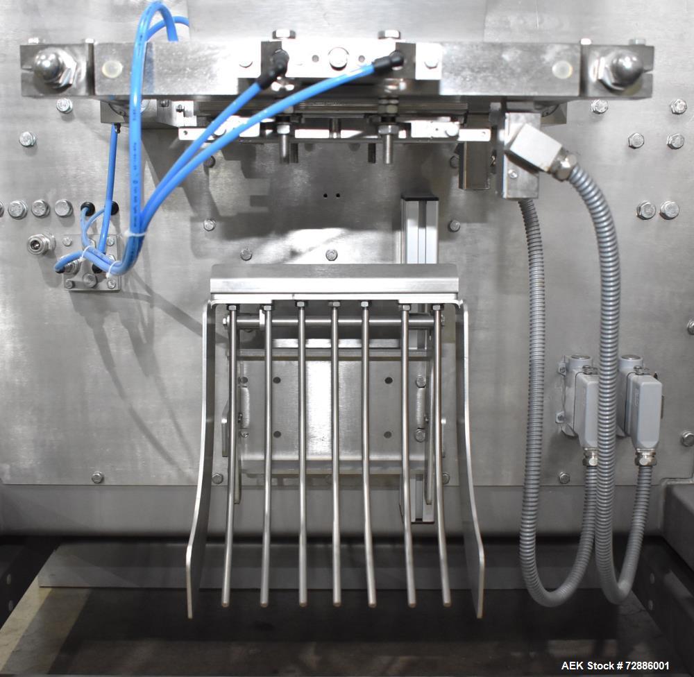 Gebraucht - Rovema Modell VPI-260 vertikale Form-Füll-Versiegelungsmaschine mit Yamato-Skala. Geeignet für Geschwindigkeiten...