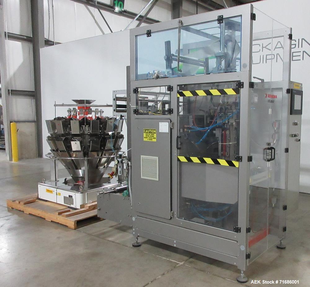Used Rovema Model VPK 260 Stabilo Quad Seal Vertical Form Fill And Seal Machine