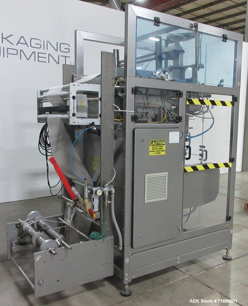 Used Rovema Model VPK 260 Stabilo Quad Seal Vertical Form Fill And Seal Machine