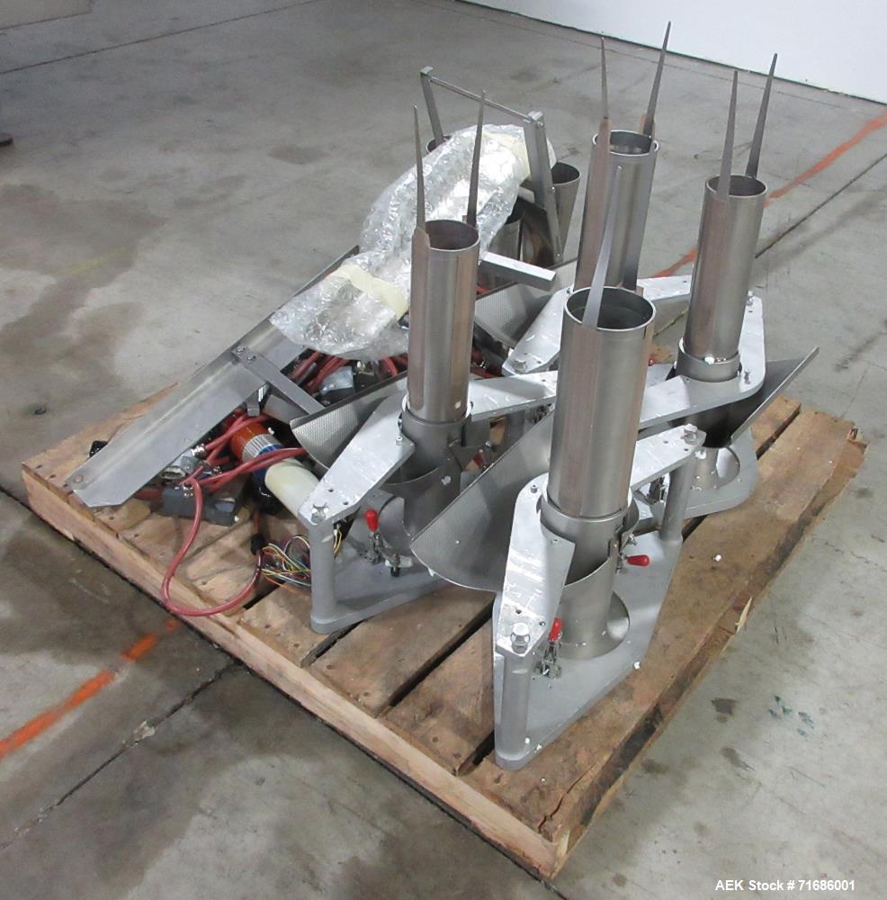 Used Rovema Model VPK 260 Stabilo Quad Seal Vertical Form Fill And Seal Machine