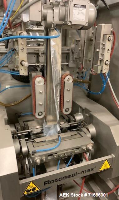 Used- Rovema Model VPK 260 Stabilo Quad Seal Vertical Form Fill And Seal Machine