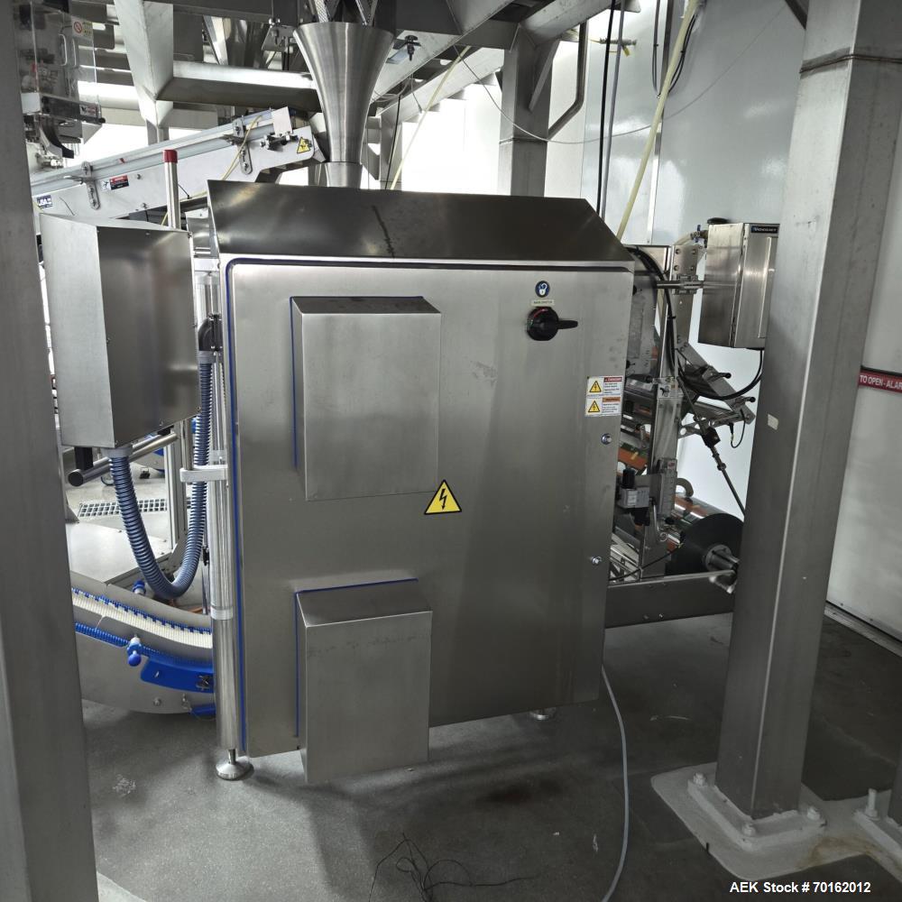 Used Viking Masek Velocity Vertical Form Fill Seal Bagger with Yamato Scale – 300 BPM