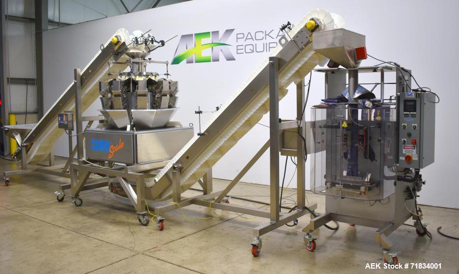 Used WeighPack Systems Model Vertek 1150 Vertical Form and Fill Machine