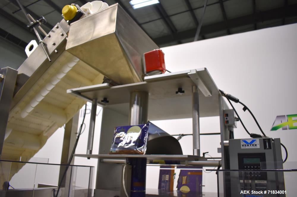 Used WeighPack Systems Model Vertek 1150 Vertical Form and Fill Machine