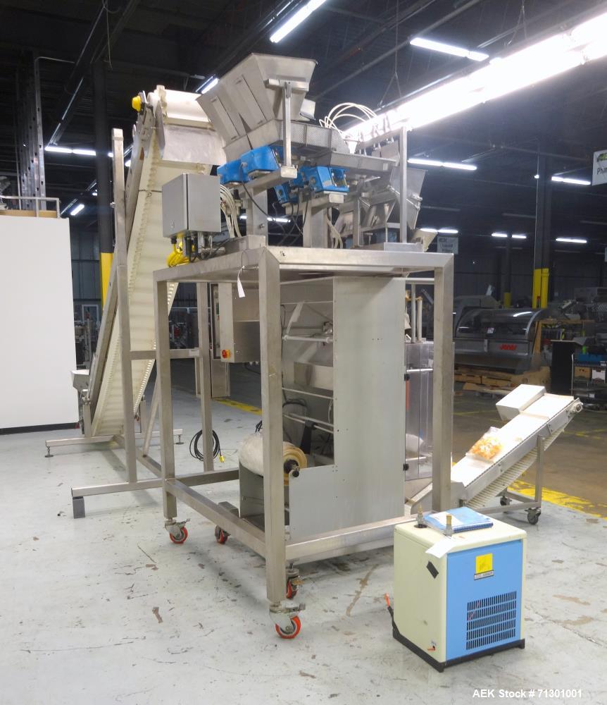 Used WeighPack Systems Model Vertek 1150 Vertical Form Fill and Seal Machine