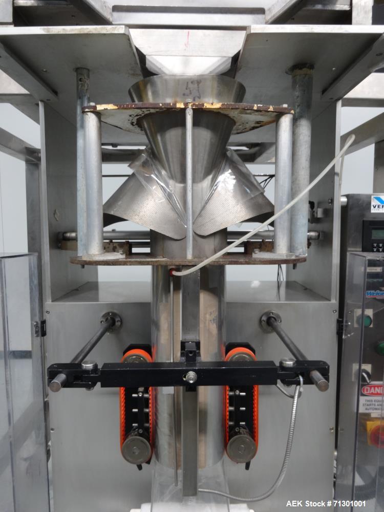 Used WeighPack Systems Model Vertek 1150 Vertical Form Fill and Seal Machine