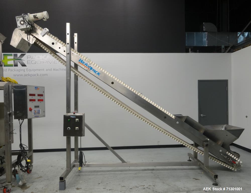 Used WeighPack Systems Model Vertek 1150 Vertical Form Fill and Seal Machine