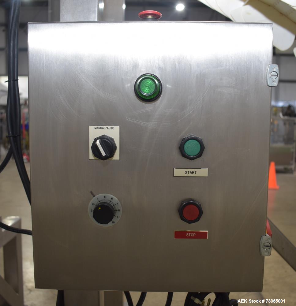 Used- WeighPack Systems Model Vertek 1150 Vertical Form and Fill Machine with 10 Head RadPAk Moderl RW10-C Combination Scale...
