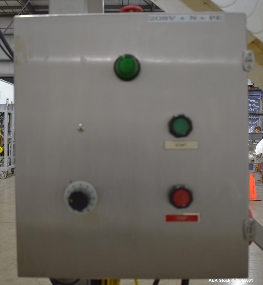 Used- WeighPack Systems Model Vertek 1150 Vertical Form and Fill Machine with 10 Head RadPAk Moderl RW10-C Combination Scale...