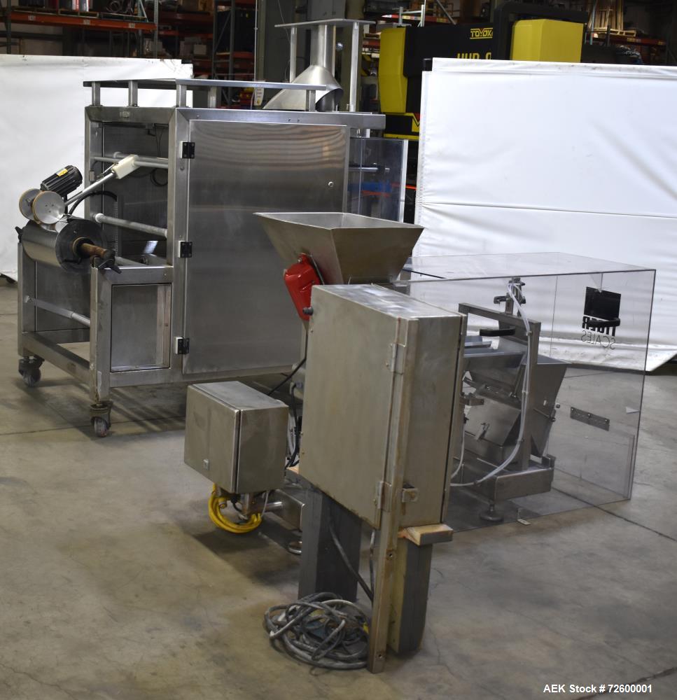 Used- Weighpack Model Vertek 1600 Vertical Form Fill & Seal Packaging Machine