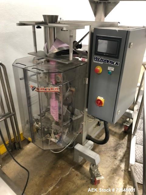 Used Weighpack Systems Form & Fill Vertical Scale Net Weigh Filler