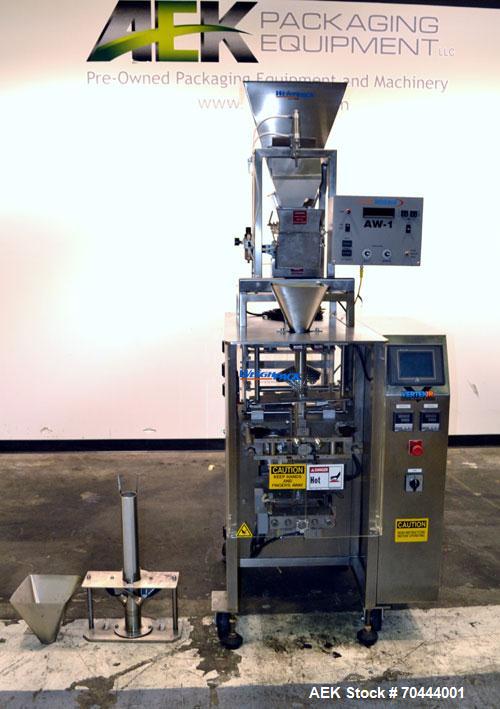 Used- Weighpack Vertek Jr. Vertical Form Fill Seal Machine