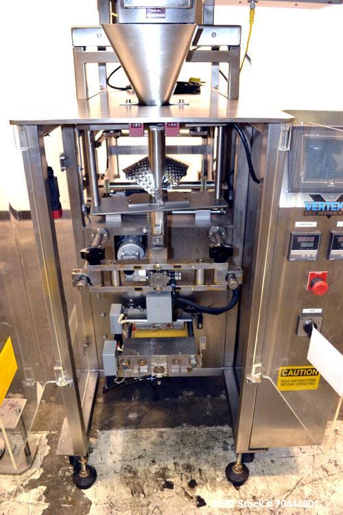 Used- Weighpack Vertek Jr. Vertical Form Fill Seal Machine