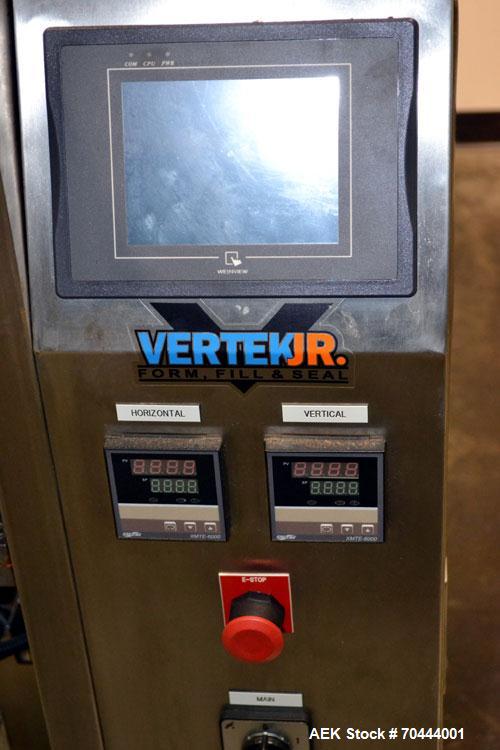 Used- Weighpack Vertek Jr. Vertical Form Fill Seal Machine