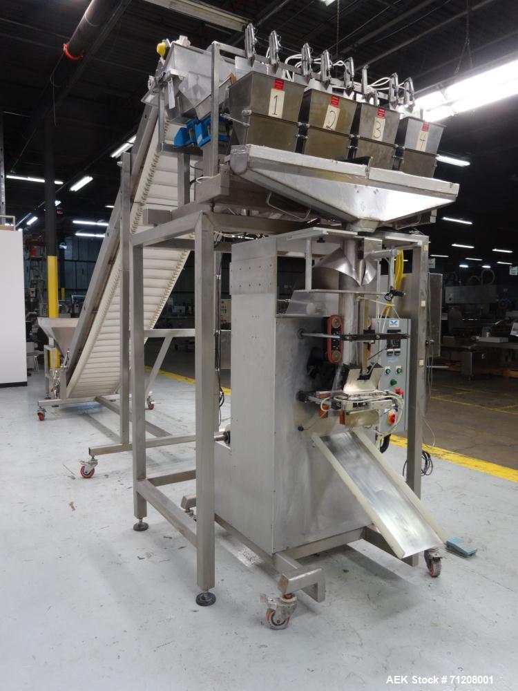 Used Weighpack Model Vertek 1150 Form, Fill & Seal Packaging Machine