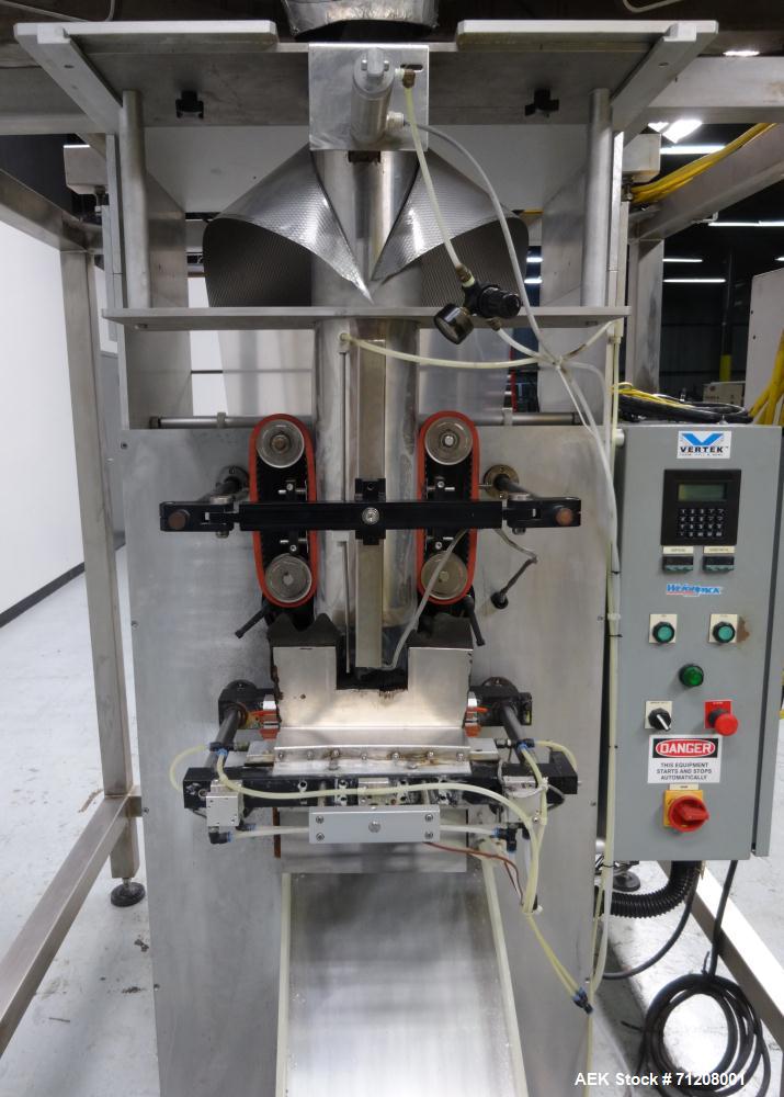 Used Weighpack Model Vertek 1150 Form, Fill & Seal Packaging Machine