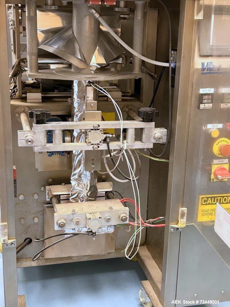 Used Weighpack Vertek Jr. VFFS Machine with Combiscale – Pillow Pouch, Gas Flush, 30 CPM