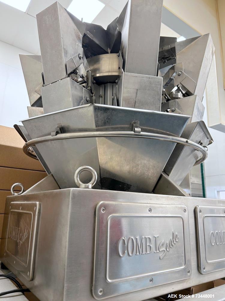 Used Weighpack Vertek Jr. VFFS Machine with Combiscale – Pillow Pouch, Gas Flush, 30 CPM